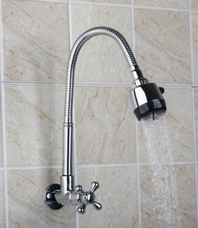 Rene Houtman Koud Water Keukenkraan met Flexibele Hals