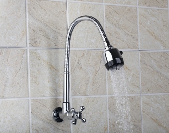 Rene Houtman Koud Water Keukenkraan met Flexibele Hals