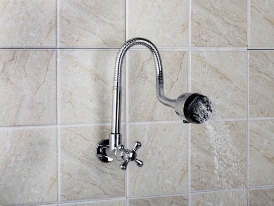 Rene Houtman Koud Water Keukenkraan met Flexibele Hals