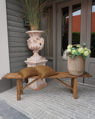 Rene Houtman Eetkamerbank Oud Hout L180 x B31 x H50 cm
