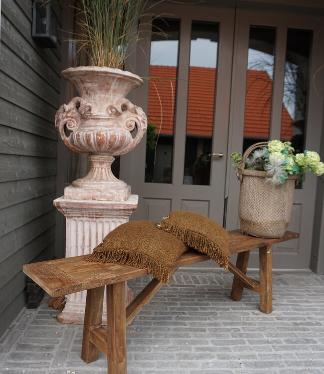 Rene Houtman Eetkamerbank Oud Hout L180 x B31 x H50 cm