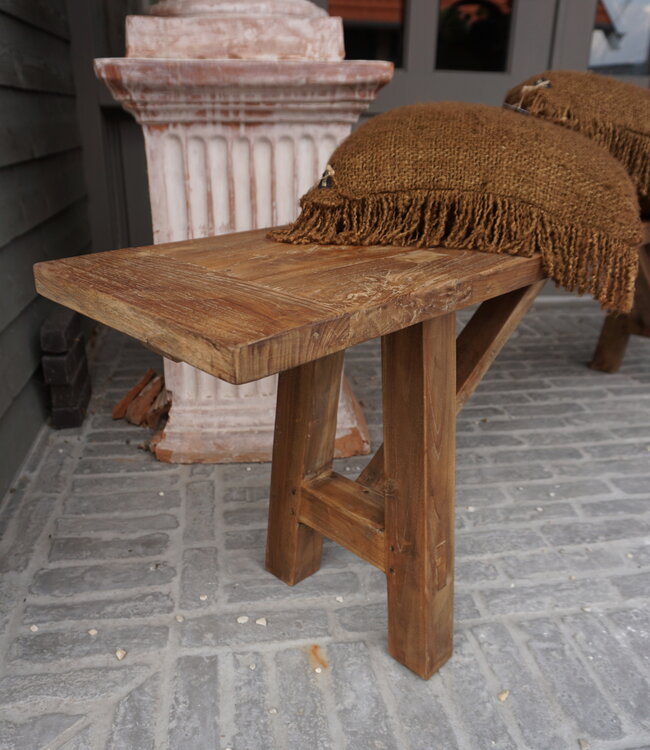 Rene Houtman Eetkamerbank Oud Hout L180 x B31 x H50 cm