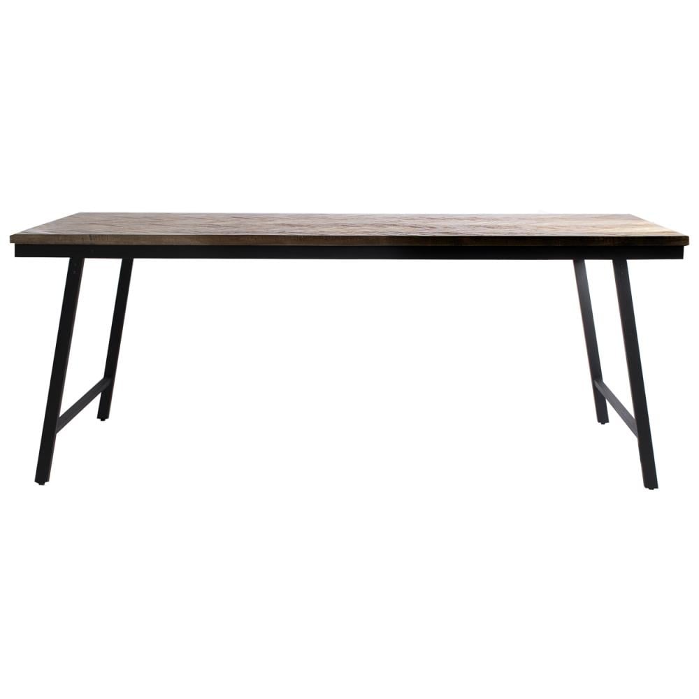 Bazar Bizar Visgraat Bijzettafel - Naturel - 170 cm