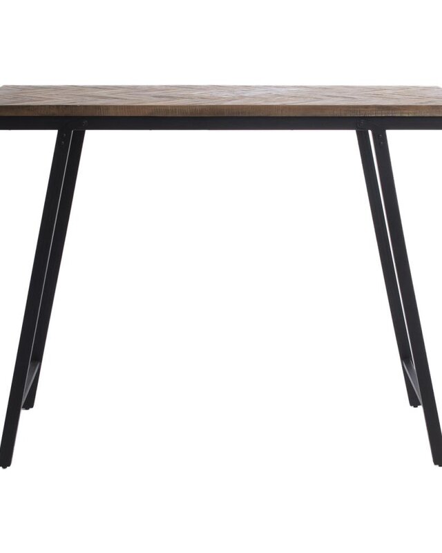 Bazar Bizar Visgraat Hoge Tafel - Naturel - 140 cm