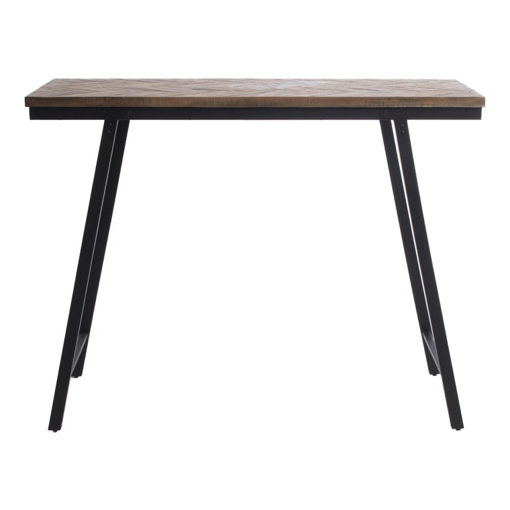 Bazar Bizar Visgraat Hoge Tafel - Naturel - 140 cm