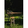 Visgraat Hoge Tafel - Naturel - 140 cm
