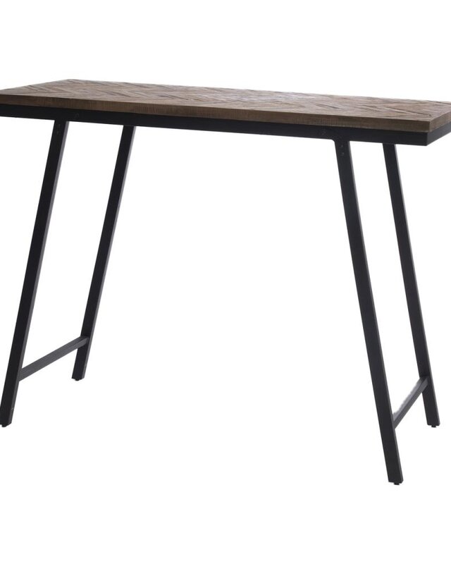 Bazar Bizar Visgraat Hoge Tafel - Naturel - 140 cm