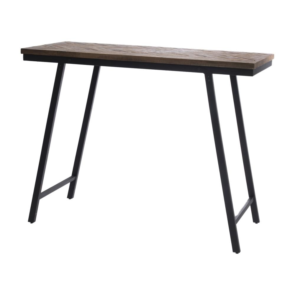 Bazar Bizar Visgraat Hoge Tafel - Naturel - 140 cm