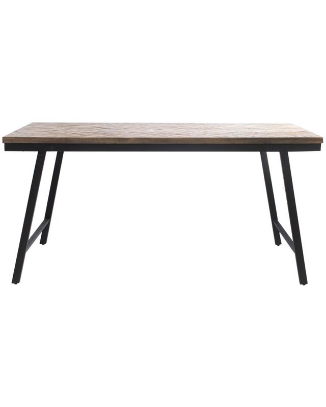 Bazar Bizar Visgraat Tafel - Naturel - 160 cm