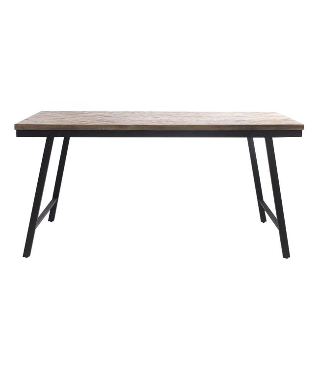 Bazar Bizar Visgraat Tafel - Naturel - 160 cm