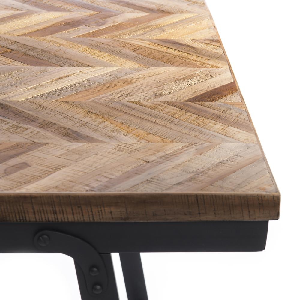Bazar Bizar Visgraat Tafel - Naturel - 160 cm