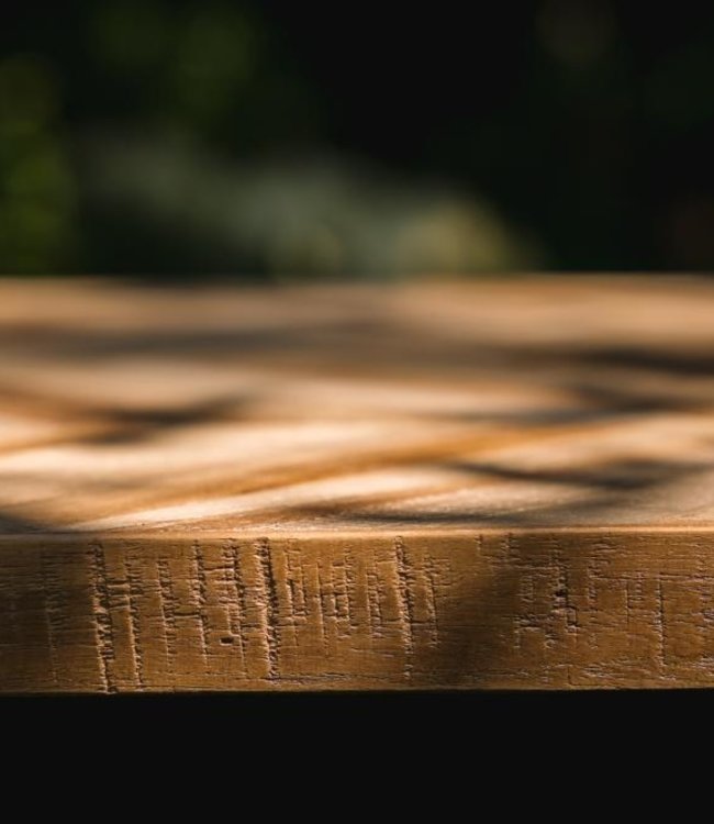 Bazar Bizar Visgraat Tafel - Naturel - 200 cm