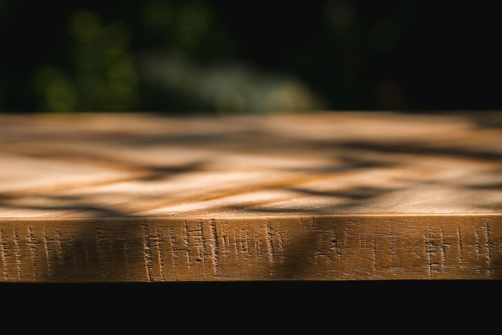 Bazar Bizar Visgraat Tafel - Naturel - 200 cm
