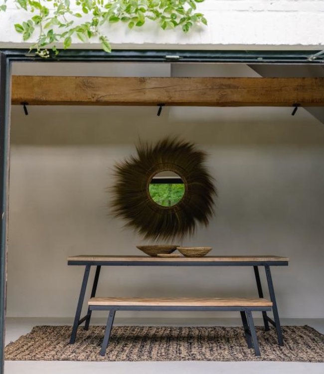 Bazar Bizar Visgraat Tafel - Naturel - 200 cm