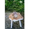 The Oh My Gee Kaars Houder - Concreet Velvet - M - Set van 4