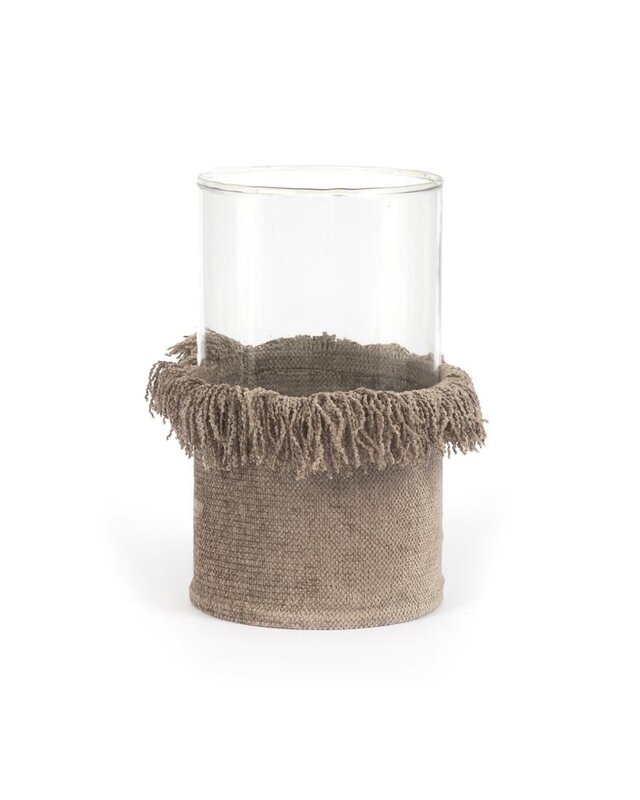 Bazar Bizar The Oh My Gee Kaars Houder - Concreet Velvet - XXL