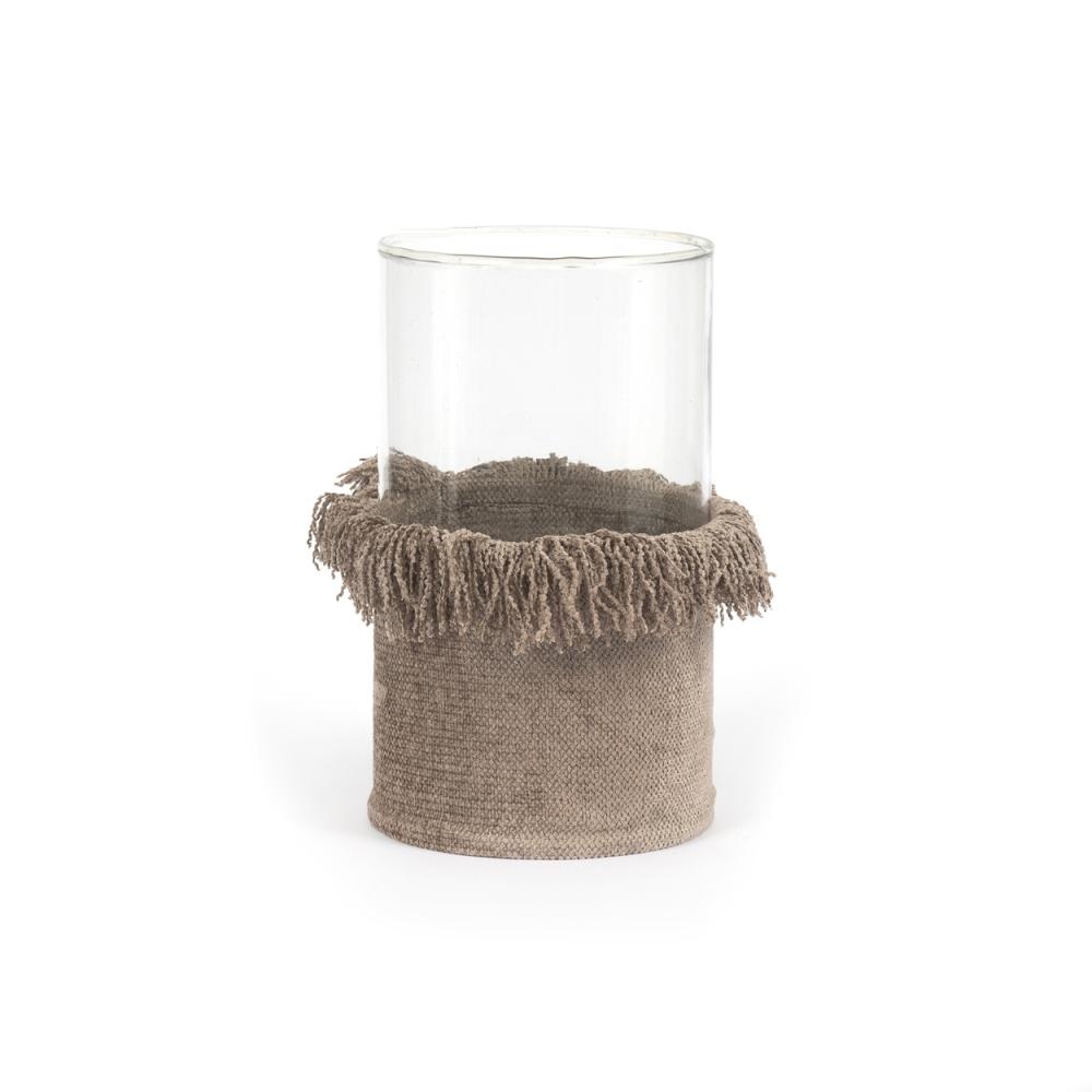 Bazar Bizar The Oh My Gee Kaars Houder - Concreet Velvet - XXL