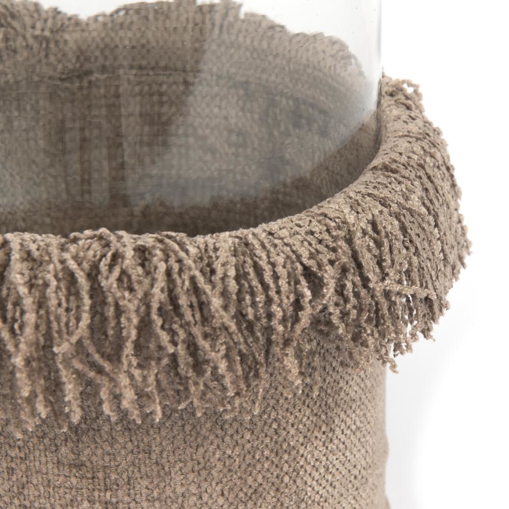 Bazar Bizar The Oh My Gee Kaars Houder - Concreet Velvet - XXL