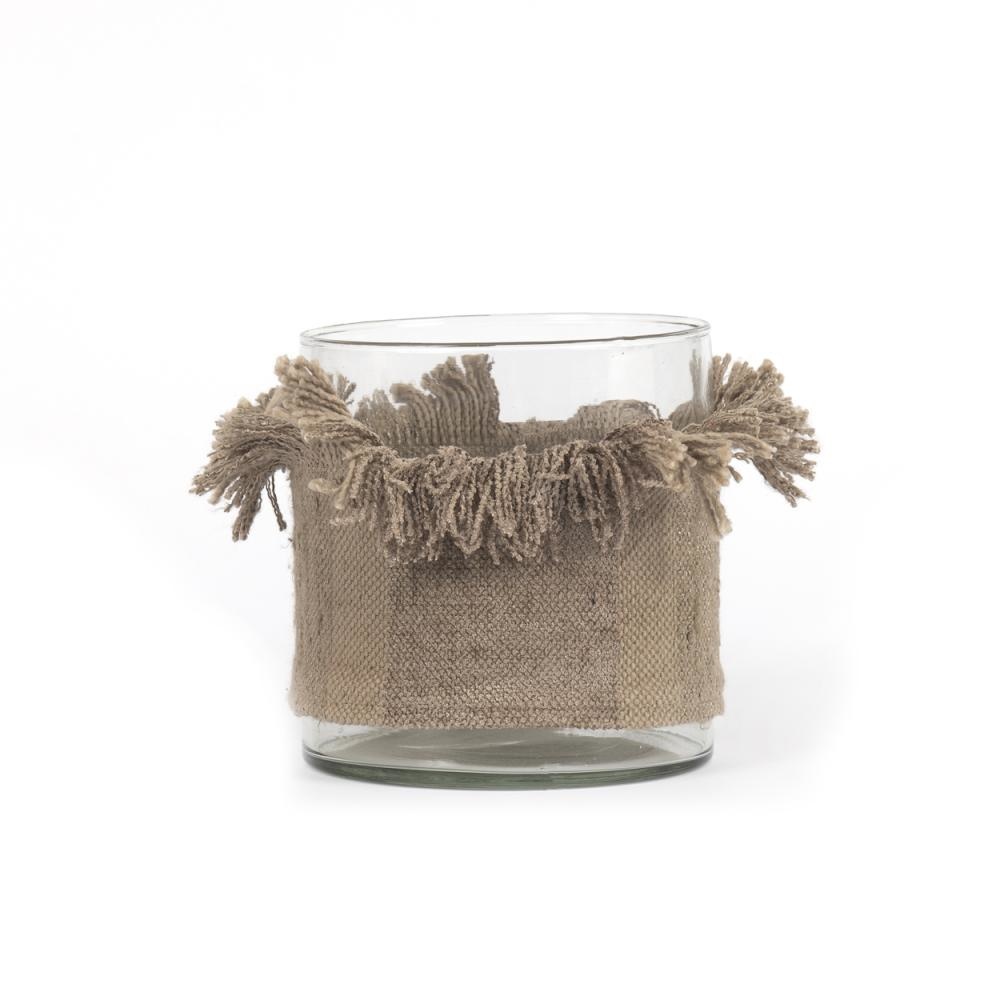 Bazar Bizar The Oh My Gee Kaars Houder - Concreet Velvet - XL