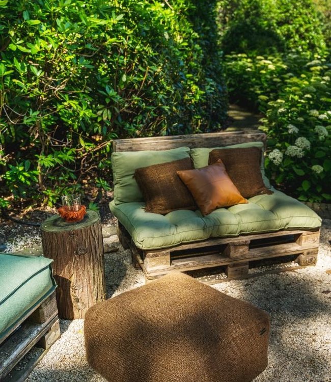 Bazar Bizar The Oh My Gee Kaars Houder - Roest Velvet - L - Set van 2