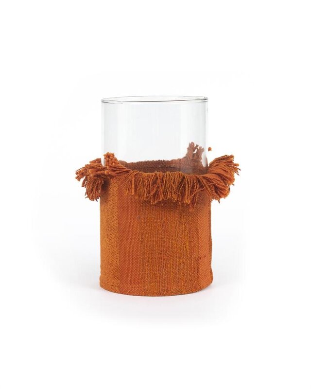 Bazar Bizar The Oh My Gee Kaars Houder - Roest Velvet - XXL