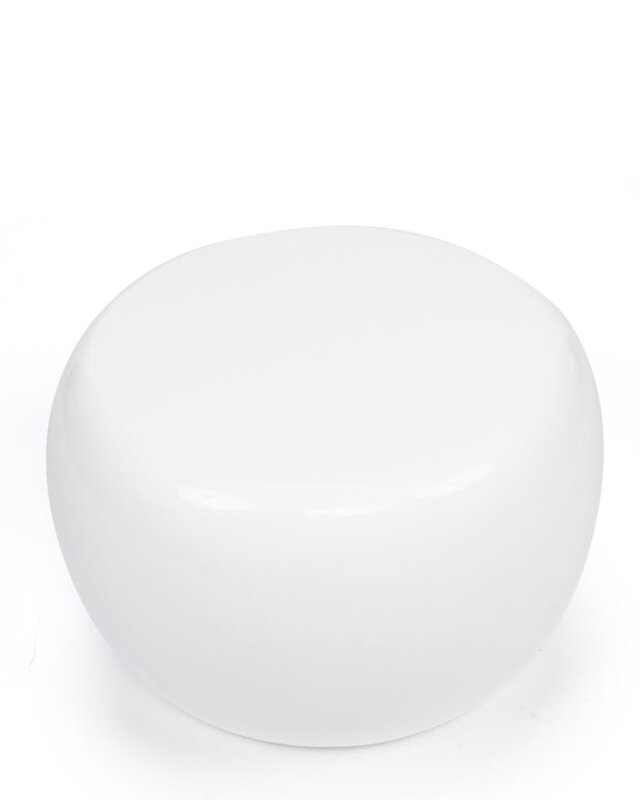 Bazar Bizar The High Gloss Bijzettafel - Wit