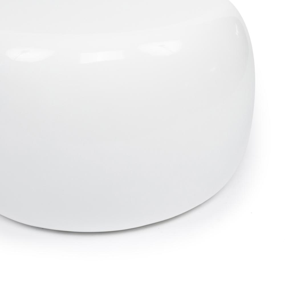 Bazar Bizar The High Gloss Bijzettafel - Wit