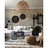 The Jasmine - Wanddecoratie - Bruin - L