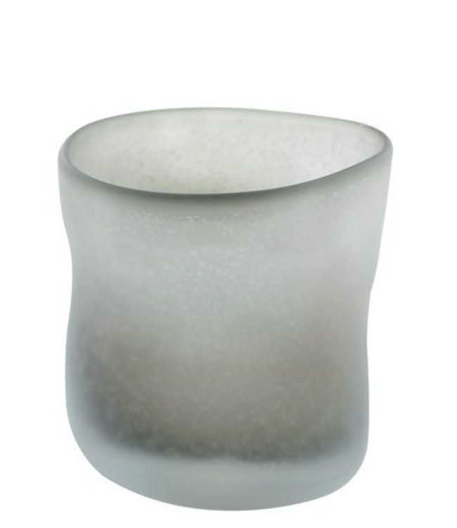 DutZ Vaas - Bowl Dolindo | Grijs | Mat | H22xD22 cm