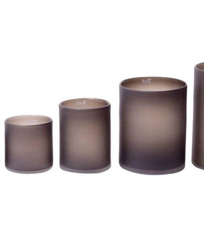 DutZ Cilinder C5 Smoke Gezandstraald | H35xD35 cm