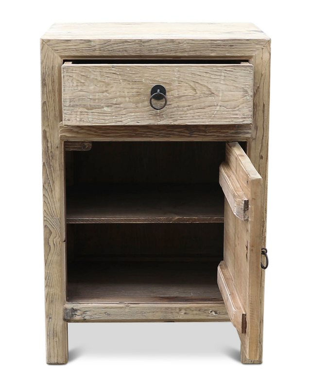 Rene Houtman Nachtkastje Hout | Rechts | 50x40x75 cm