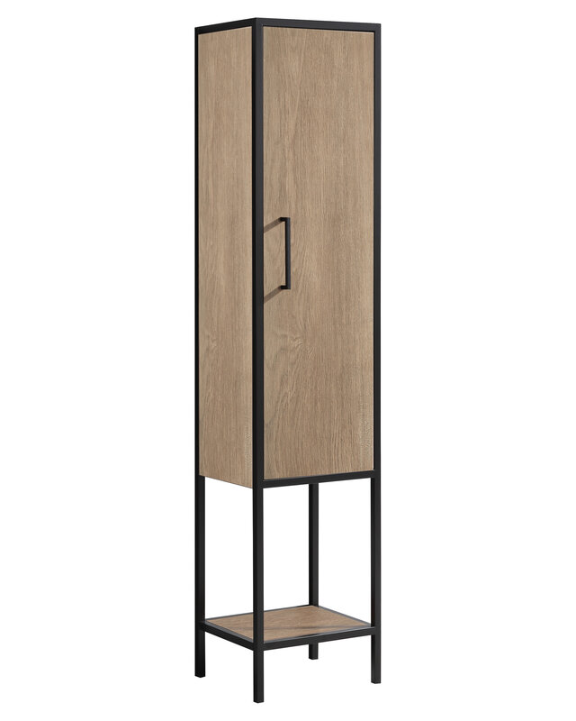 Rene Houtman Badkamermeubel Rustiq Licht Bruin Industrieel L140 x D46 x H82 cm