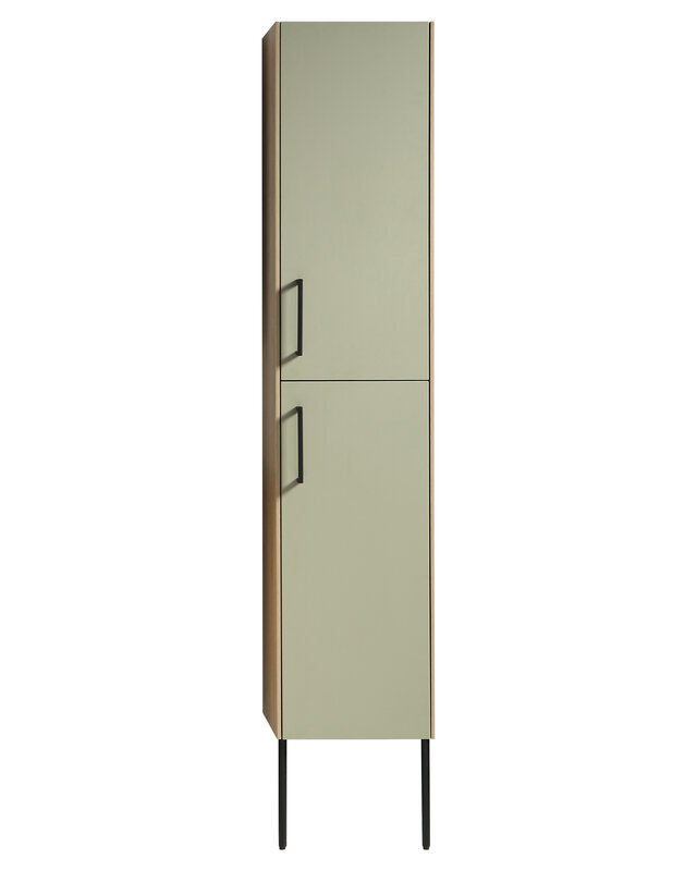 Rene Houtman Badkamermeubel Femke L61.5xD46.5xH85 cm Groen Mat 2 Lades