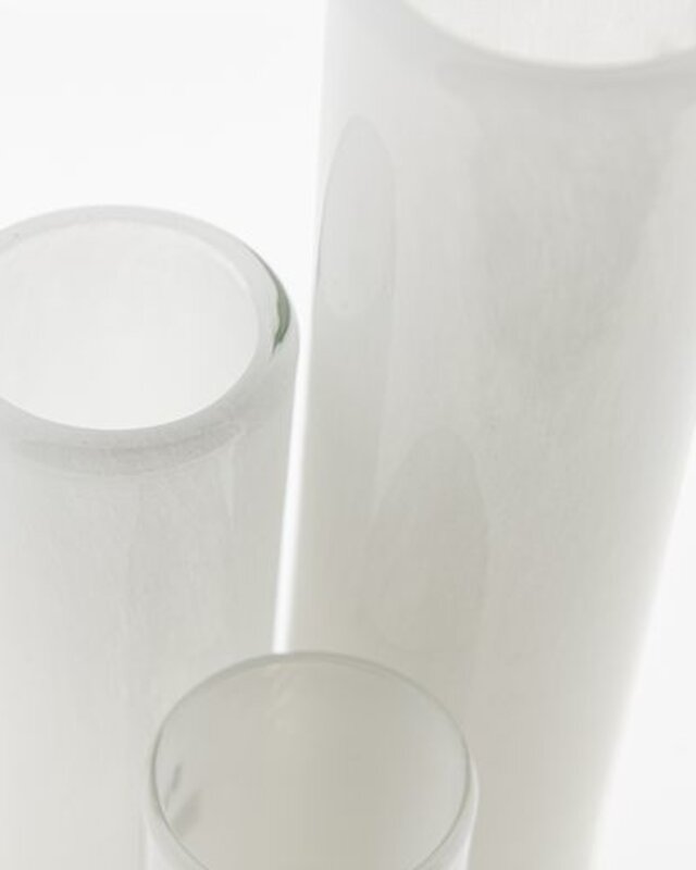 DutZ Cilinder Hoog | Wit | H40xD9 cm