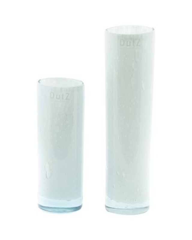 DutZ Cilinder Hoog | Wit | H40xD9 cm