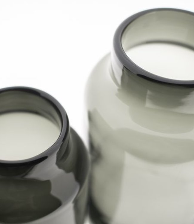 DutZ Vaas Nova | Smoke | Kies Kleur + Maat