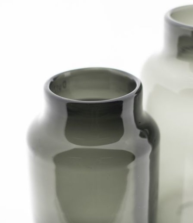 DutZ Vaas Nova | Smoke | Kies Kleur + Maat