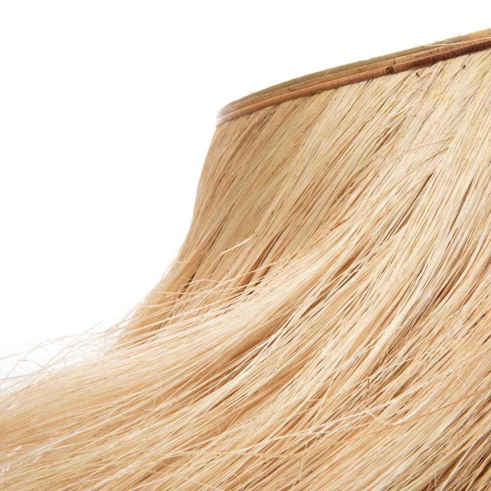 Bazar Bizar The Abaca Conical Tafellamp | Zwart/Naturel