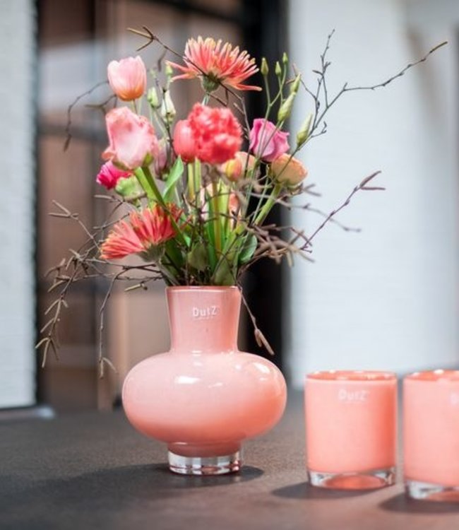 DutZ Vaas Modest | Perzik | H20 x D18 cm