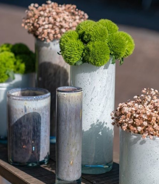 DutZ Cilinder Vaas | Mokka | H14xD14 cm