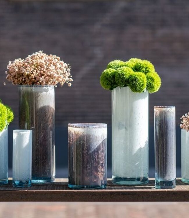 DutZ Cilinder Vaas | Mokka | H18xD18 cm