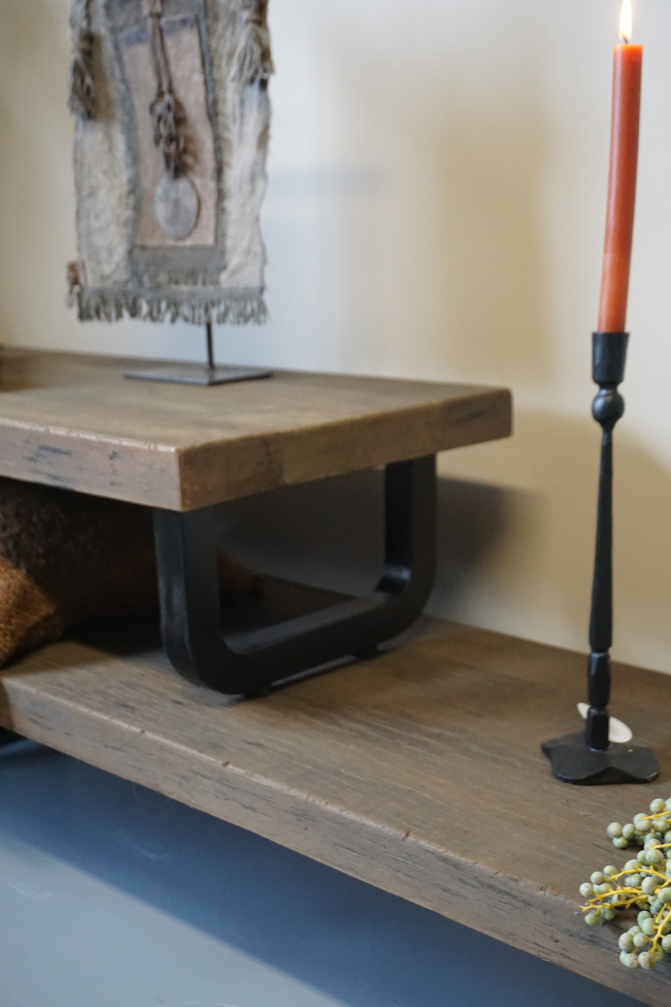 Rene Houtman TV-Meubel Dero 2-delig Verouderd Hout L160 cm