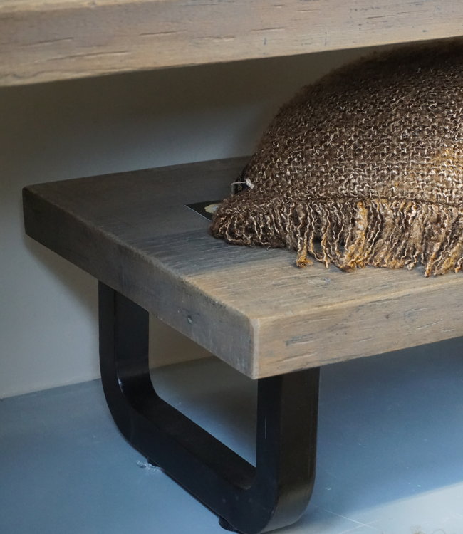 Rene Houtman TV-Meubel Dero 2-delig Verouderd Hout L160 cm