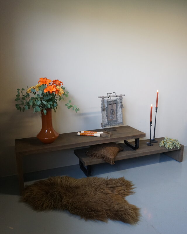 Rene Houtman TV-Meubel Dero 2-delig Verouderd Hout L160 cm