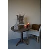 Wijntafel Bijzettafel Oud Hout L75xB80 Teak
