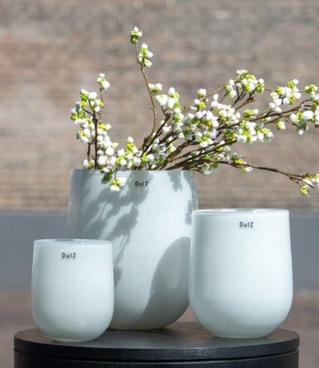 DutZ Vaas Barrel | Wit | 4 Maten