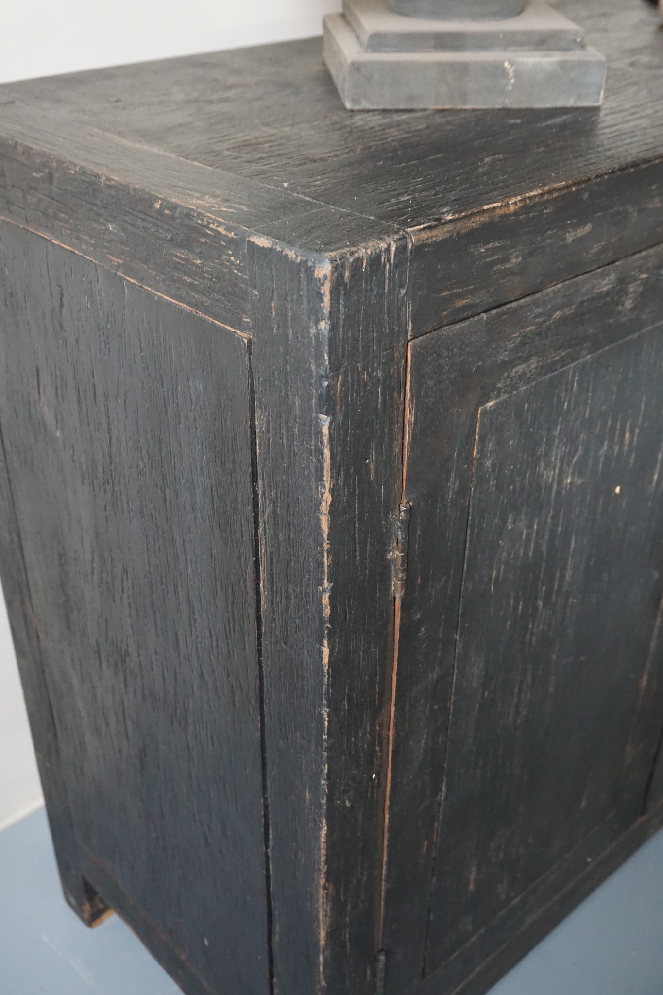 Rene Houtman Sidetable/Dressoir Zwart L180xD46xH90 cm 4-deurs