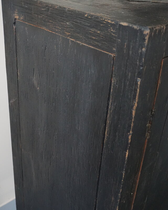 Rene Houtman Sidetable/Dressoir Zwart L180xD46xH90 cm 4-deurs