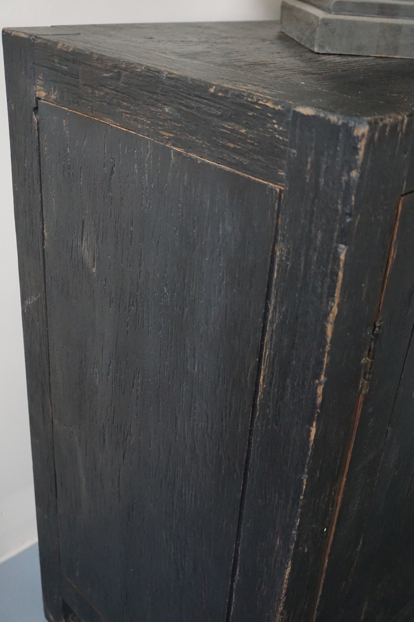 Rene Houtman Sidetable/Dressoir Zwart L180xD46xH90 cm 4-deurs