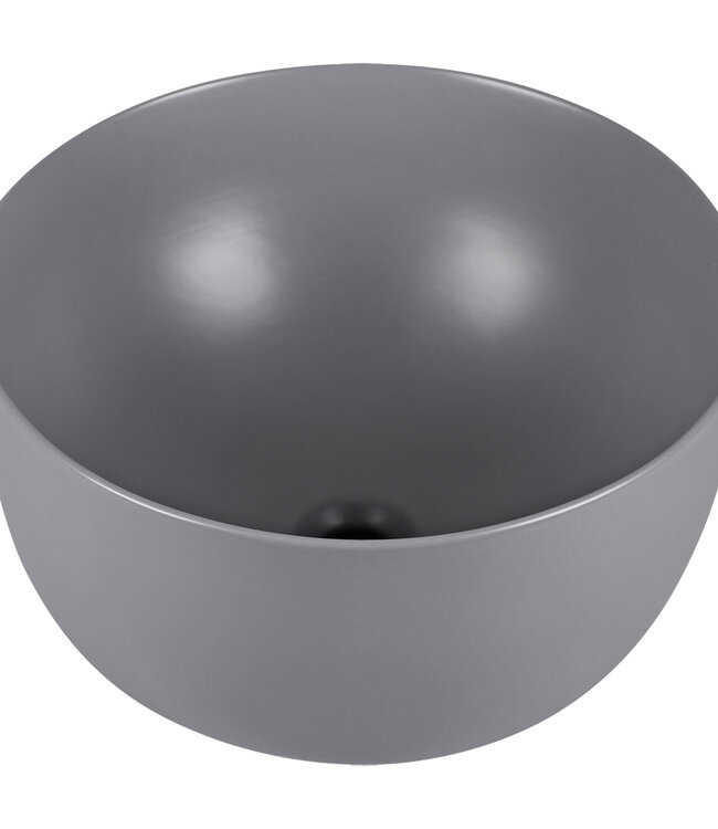 Differnz Differnz Tulip Opbouw Waskom | Diameter 40 cm | Mat Lichtgrijs